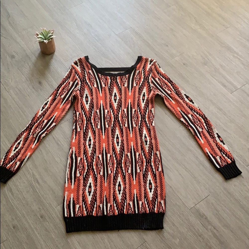 Tribal print dress